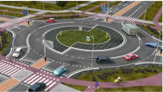 Figure I.2: Carrefour giratoire [Google] 