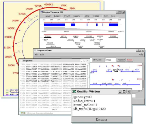 Figure 2 :Exemple d’interface utilisateur (le système d’information Micado) 