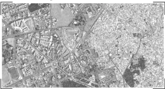 Figure 2 : vue aérienne de Marrakech