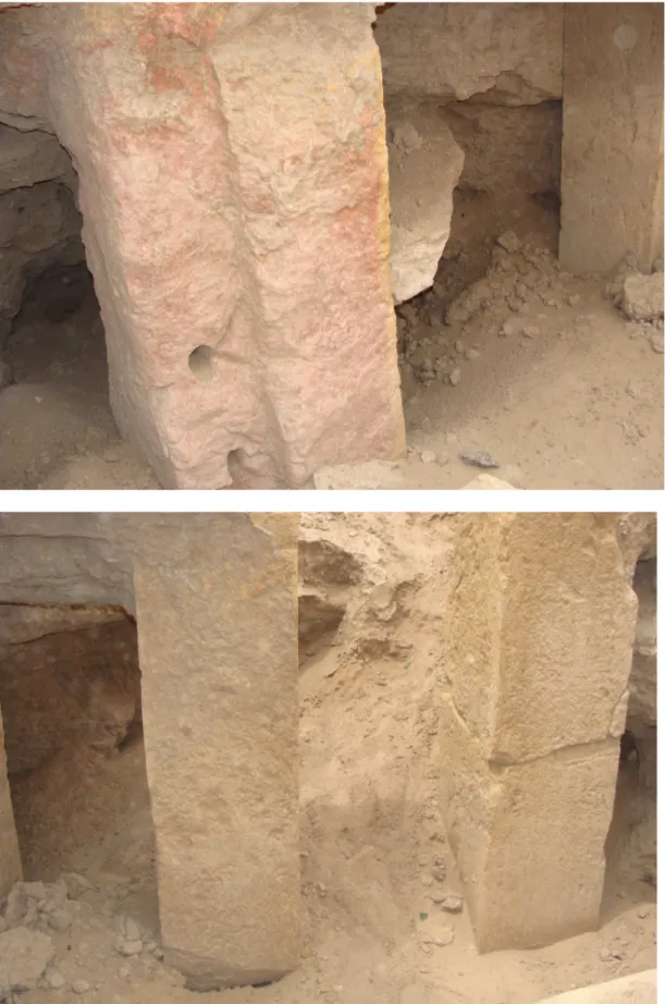 Fig. 1-2. Fouilles clandestines sur le site d’as-Sawdâ’. 