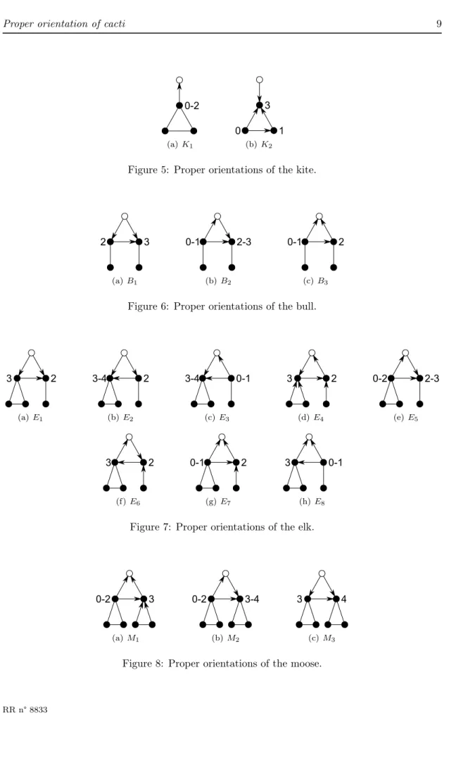 Figure 5: Proper orientations of the kite.