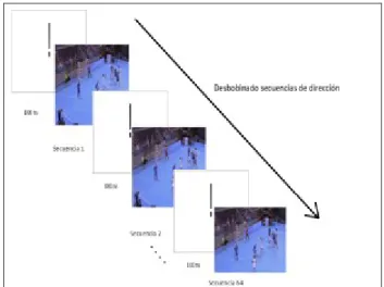 Figura N°1: Ilustración del procedimiento para la tarea de decisión en balonmano  1.4