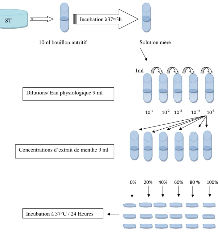 Figure 7.  Méthode de contact direct. 