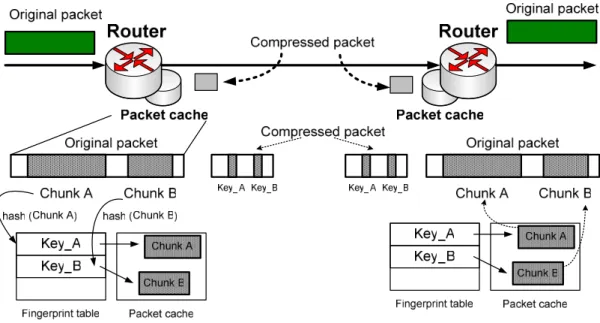 Figure 1.8: Packet-level data redundancy [ZA13]