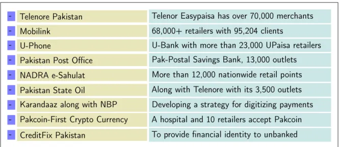 Figure 1.4 – Financial Access in Pakistan: FinTech and Mobile Banking