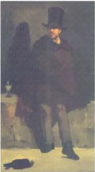 Figure 5 : Édouard Manet (1843-1883),  Le Chanteur espagnol ou le Guitarrero, 1860,  huile sur toile, 147,3 x 114,3  cm,  New York, the Metropolitan Museum of Art