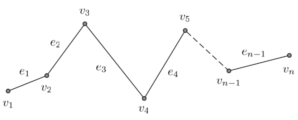 Figure 2.1: A piecewise linear curve.