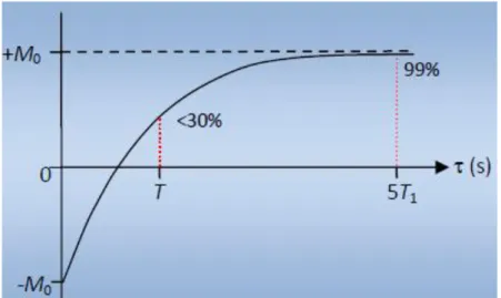 Figure 1.14 : Inversion-Récupération  b.  Saturation-Récupération 