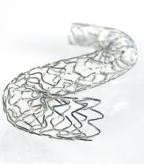 Figure 1.6 – Image de stent, source : https ://cardiovascularnews.com.