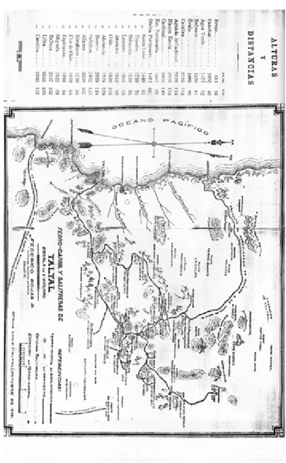 Figura 6. Mapa Cantón  de T altal  1909. T omado  de  Silva, D.  Guía administrativa  industrial i comer cial de la pr ovincia  de T arapacá y Antofagasta.