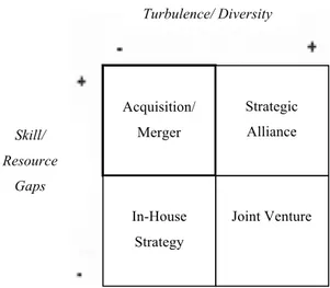 Figure 8 : Les types d’options stratégiques  40