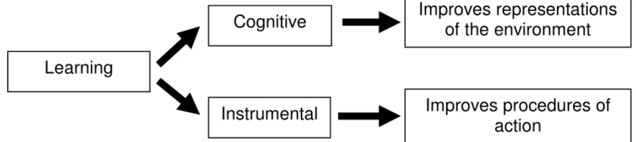 Fig. 1: Two models of learning in bounded rationality 