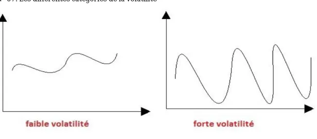 Figure N° 07: Les différentes catégories de la volatilité