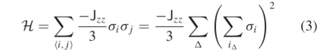Table 1. Anisotropic exchange parameters in Er 2 Ti 2 O 7 . Units are in 10 −2 meV. Positive values correspond to AF interactions.