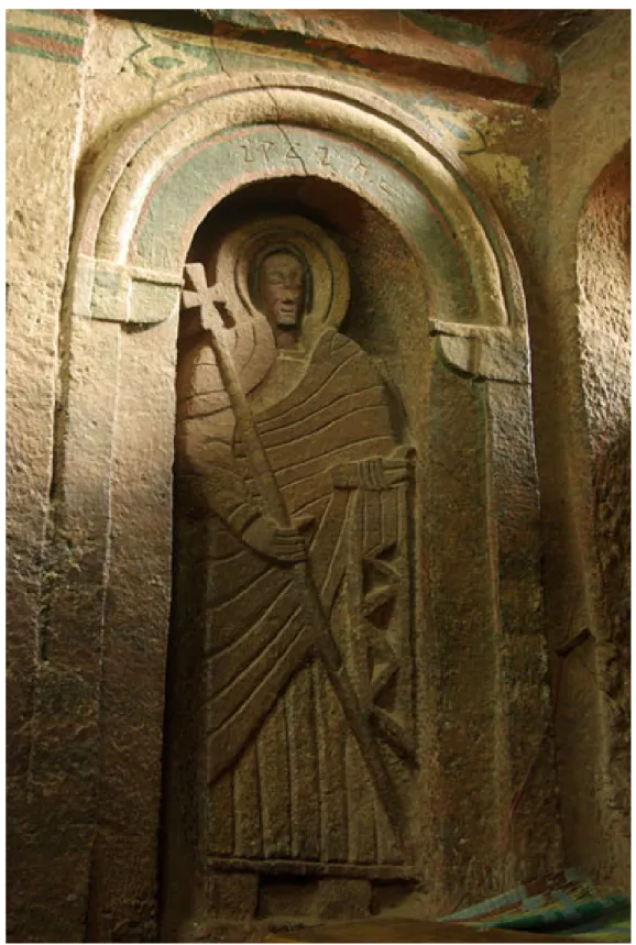 Figure 5 : Sculpture dans l’église de Golgotā