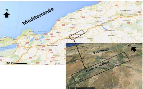 Figure 14 : Situation géographique de la zone d’étude (GACEM, 2014).