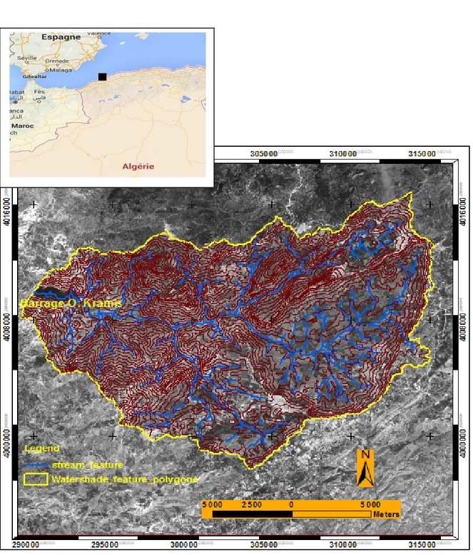 Figure 1 : Localisation de la zone d’étude 