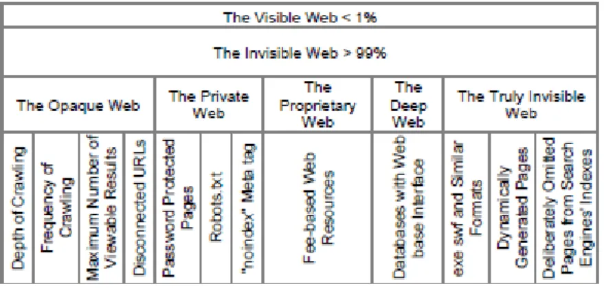 Figure 13 le web visible 