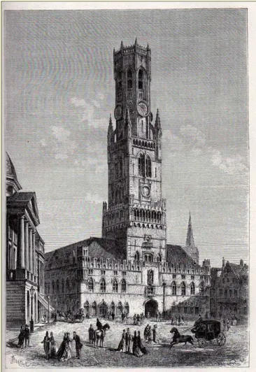 Fig. 2 - La tour communale de Bruges, NGU, vol. IV, p. 90 