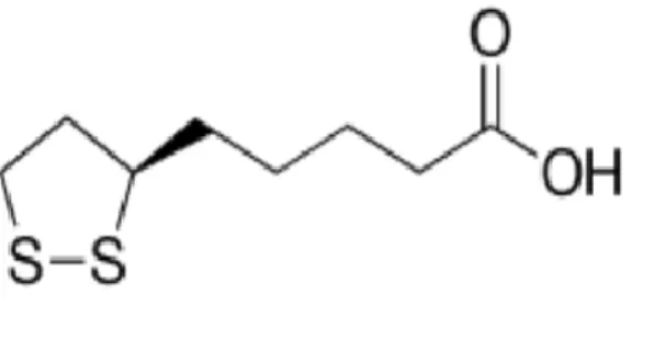 Figure 10: Structure de l'acide α-lipoique .