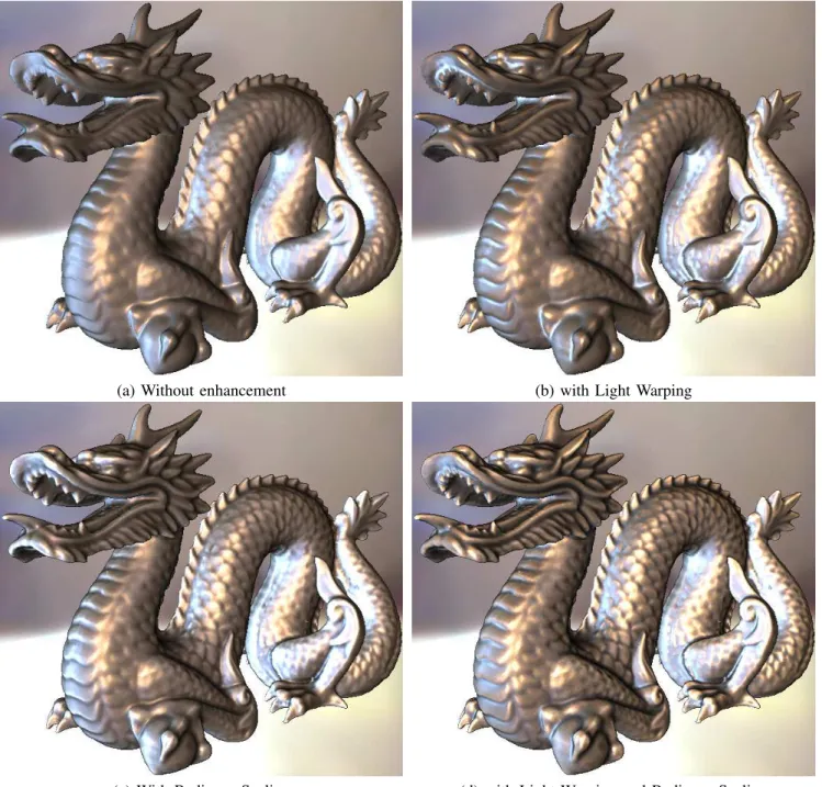Figure 6-a and 7, and Paul Debevec for the environment maps used throughout the paper