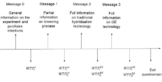 Figure A1. Experiment design and timeline 