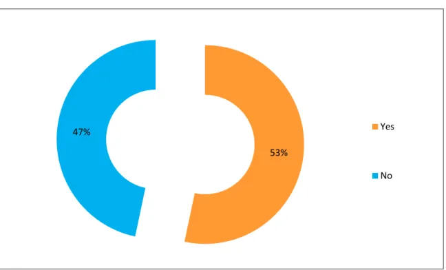 Figure 11: Student teachers’ engagement in collaborative projects 