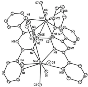 Fig. 1 View of the 1D structure of 1. The H atoms have been omitted.