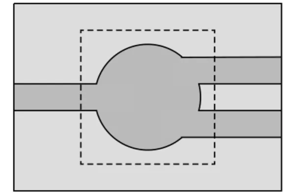 Figure 11 – Setting of the power divider optimization problem of Section 6.1.3.