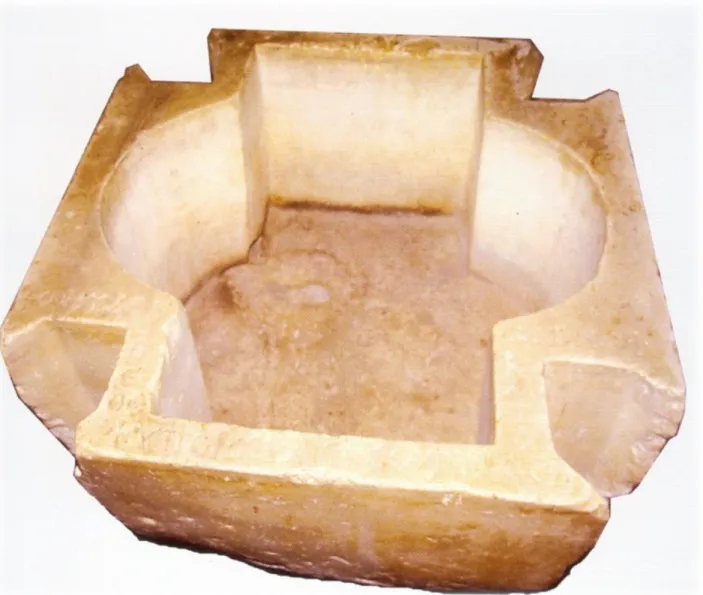 Fig. 3 : Cuve monolithe de Mesanagros (Rhodes) 