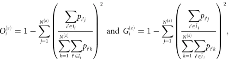 Fig 6. Patent level originality (left hand side) and generality (right hand side) for t = 1980 to t = 2007 (with the corresponding time window [t − 4, t]) as defined in subsection Patent Level Measures.