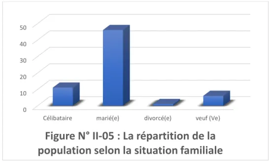 Tableau N°  II-07  : La répartition de la population selon la profession