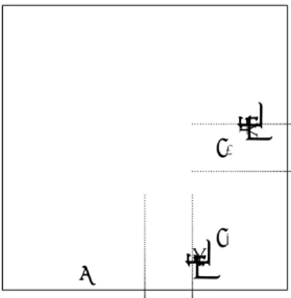 Fig. 4. A tangent market with no Walras allocation.