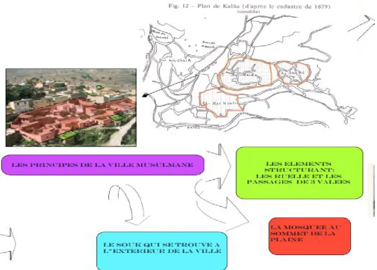 figure :05 les principes de la ville muslmane 