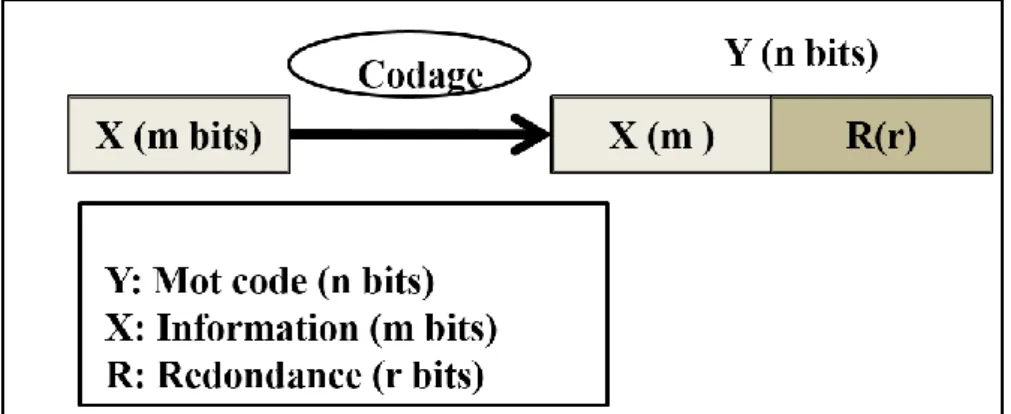 Figure I. 7. Codes séparables. 