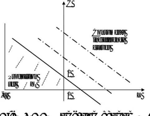 Fig. 3.1.1. Long-run economy E