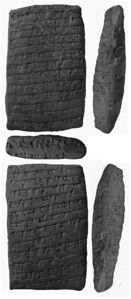 Figure 1: Lettre  envoyée par le roi  Ñ&gt;&gt;# de Kaniš, Kt 93/k  201.  Külte-pe/Kaniš, Musée  des Civilisations  Anatoliennes,  Ankara