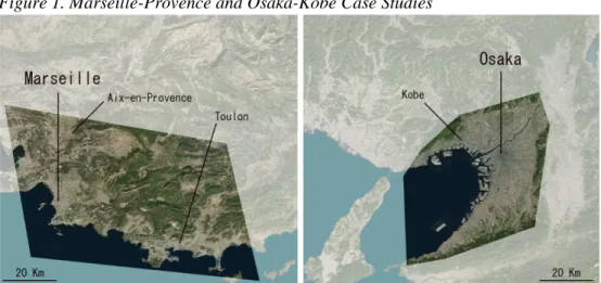 Figure 1. Marseille-Provence and Osaka-Kobe Case Studies 
