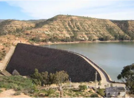 Figure 20 : le barrage de Bouhanifia  