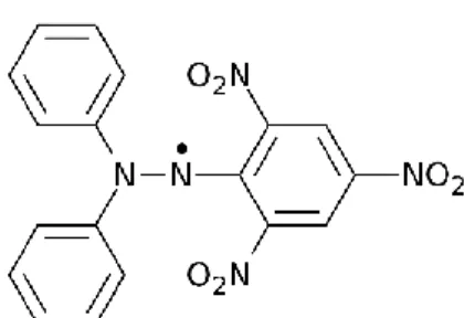 Figure 8. Structure chimique du DPPH• 