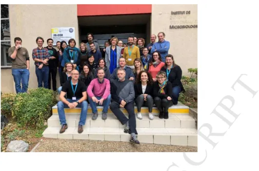 Figure 2: Group picture of the first French workshop on chaperone proteins and protein folding
