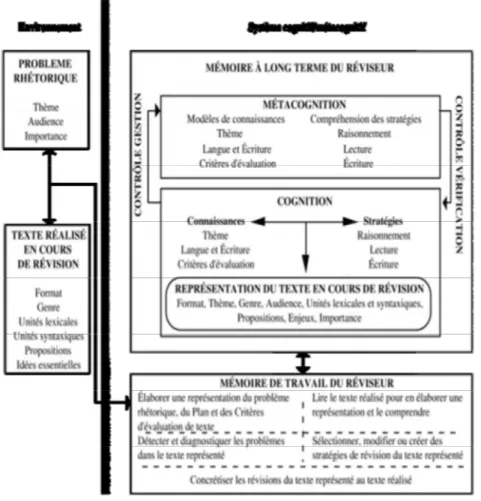 Figure 3.4 : Modèle de Butterfield et Hacker et Alberston. (1996)