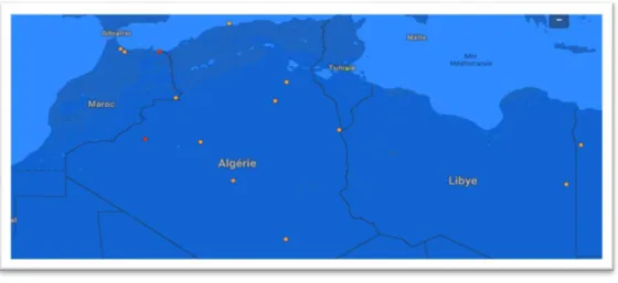 Figure 03: The Algerian endangered languages 