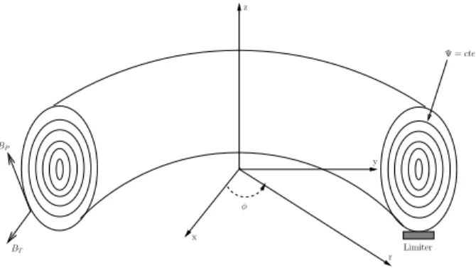 Figure 1. Toroidal geometry.