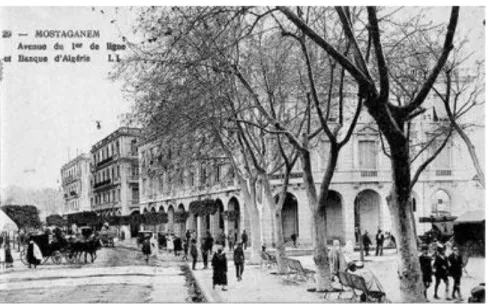 Figure 08 : Le centre-ville. Avenue du 1er de Ligne - Banque d'Algérie   (Centre-ville)