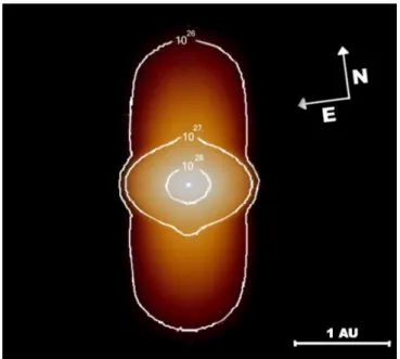 Figure 2. Intensity map in the continuum at 2.15 µm obtained with SIMECA for the best model parameters of α Arae.