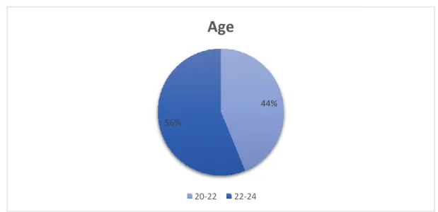 Figure 3: The students’ level. 