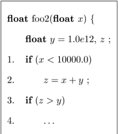 Figure 1. Program foo1