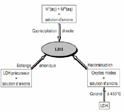 Figure I-6 : Différentes méthodes de synthèses des DHL [15]. 