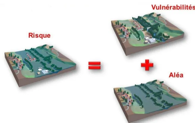 Figure 5.Le risque d’inondation.